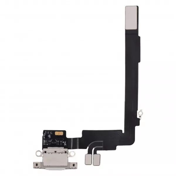 Connecteur de charge iPhone 16 Pro Max \ original reconditionn�\  titane blanc