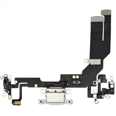 Connecteur de charge iPhone 16E blanc \ ori reconditionn&eacute;\ 