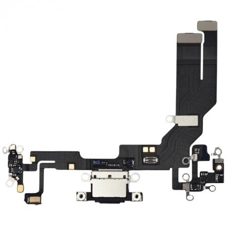 Connecteur de charge iPhone 16E Noir \ ori reconditionn&eacute;\ 