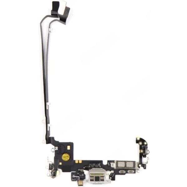 Connecteur de charge iPhone 17 Pro Max argent