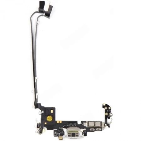 Connecteur de charge iPhone 17 Pro Max argent