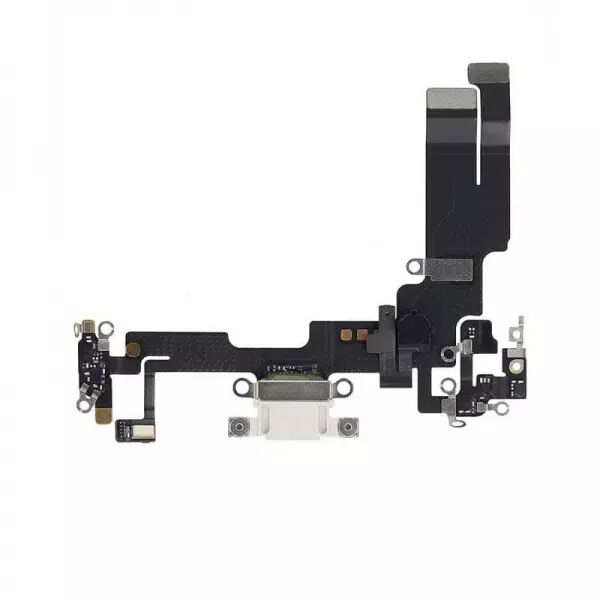 Connecteur de charge pour iPhone 14 Blanc