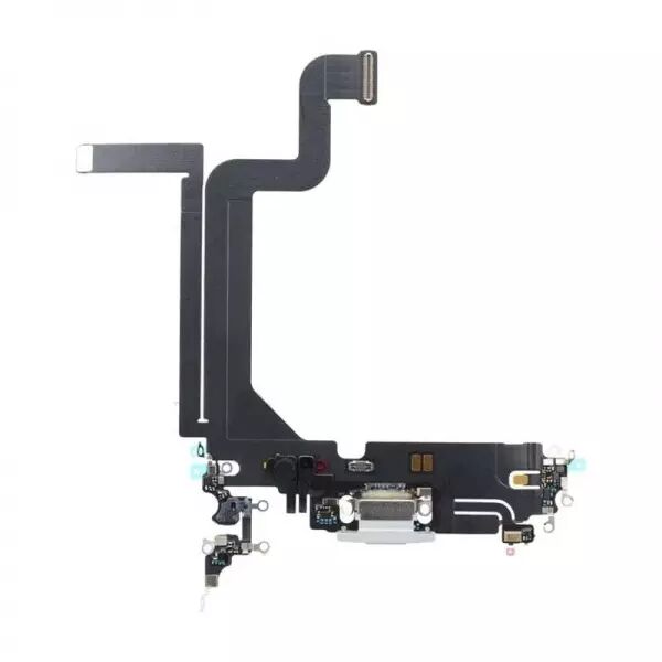 Connecteur de charge pour iPhone 14 Pro Max Argent