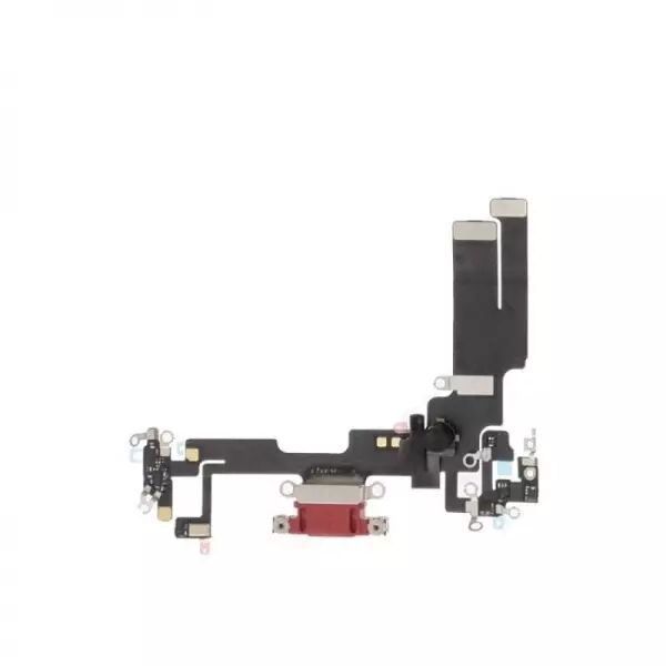 Connecteur de charge pour iPhone 14 rouge