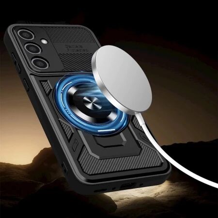 Coque ARMOR RING 360&deg; MAG Samsung Galaxy S26 Ultra (S948) noir