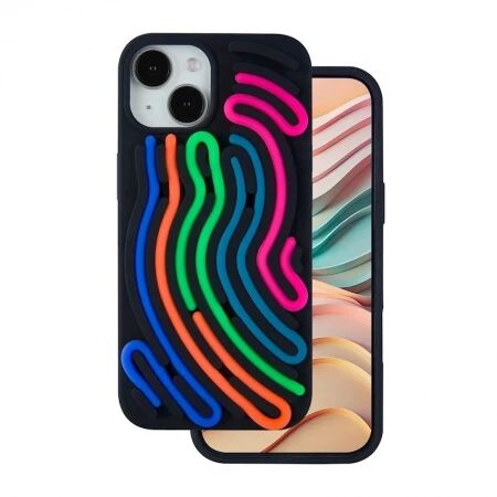 Coque ARTLINE 3D iPhone 14 Noir