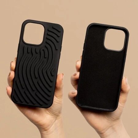 Coque ARTLINE 3D iPhone 15 Pro Noir