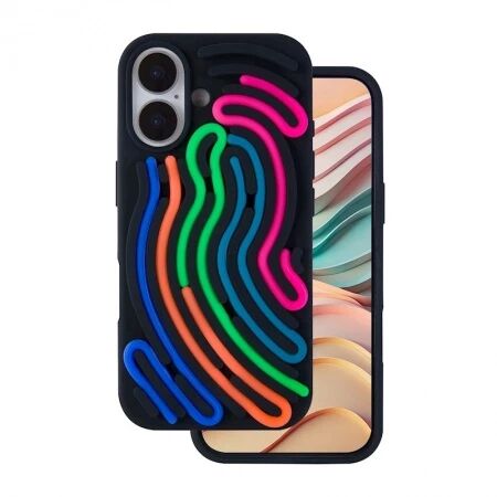 Coque ARTLINE 3D iPhone 16 Noir