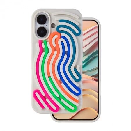 Coque ARTLINE 3D iPhone 17 Beige