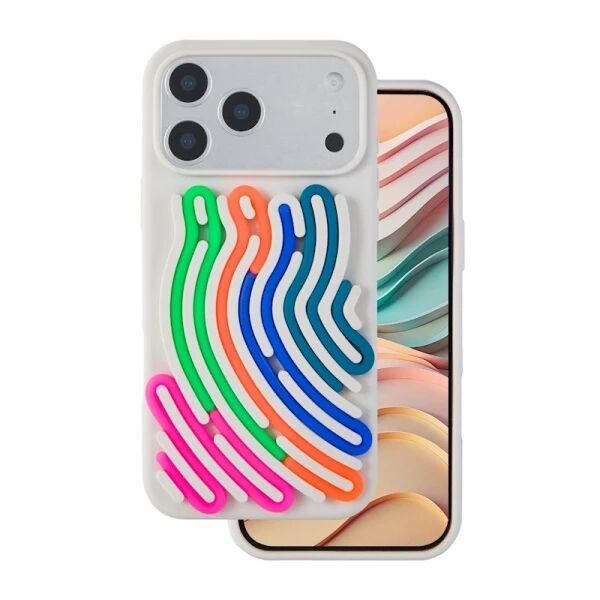Coque ARTLINE 3D iPhone 17 Pro Max Beige