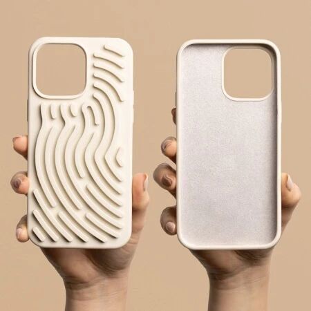Coque ARTLINE 3D iPhone 17 Pro Max Beige