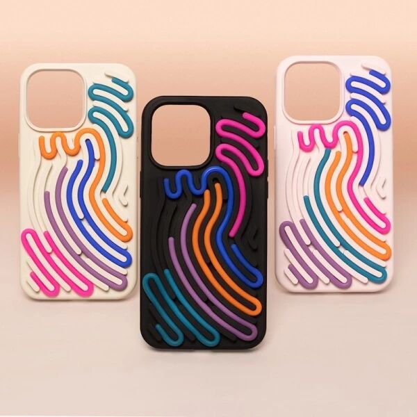 Coque ARTLINE 3D iPhone 17 Pro Max Noir