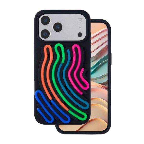 Coque ARTLINE 3D iPhone 17 Pro Noir