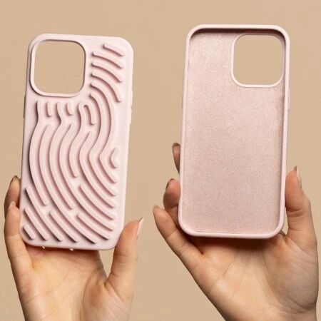 Coque ARTLINE 3D iPhone 17 Rose