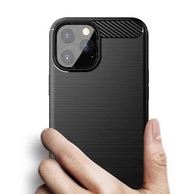 Coque CARBON SHOCK iPhone 11 Pro Noir