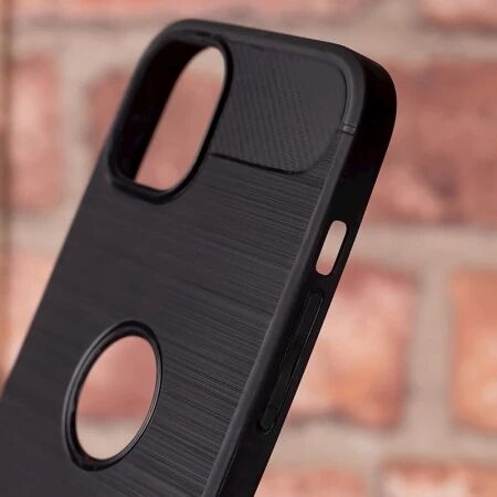 Coque CARBON SHOCK iPhone 12 Mini Noir
