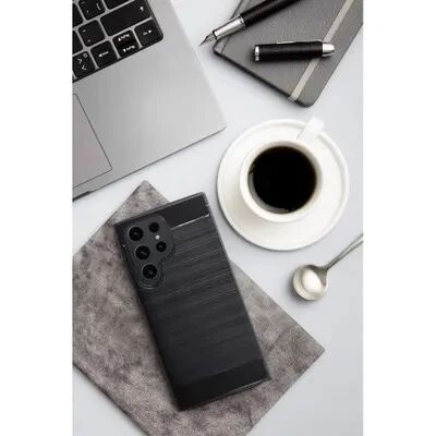 Coque CARBON SHOCK Samsung Galaxy A06 5G 2024 (A066) Noir