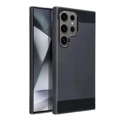 Coque CARBON SHOCK Samsung Galaxy S24 Ultra 5G (S928) Noir