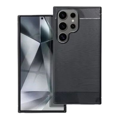 Coque CARBON SHOCK Samsung Galaxy S24 Ultra 5G (S928) Noir