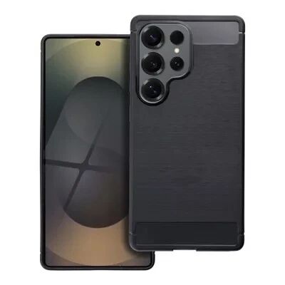 Coque CARBON SHOCK Samsung Galaxy S25 Ultra (S938) Noir
