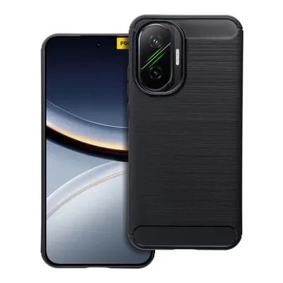 Coque CARBON SHOCK Xiaomi Poco F7 5G noir