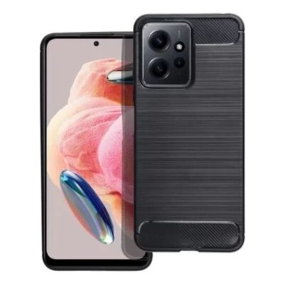 Coque CARBON SHOCK Xiaomi Redmi Note 12 4G noir