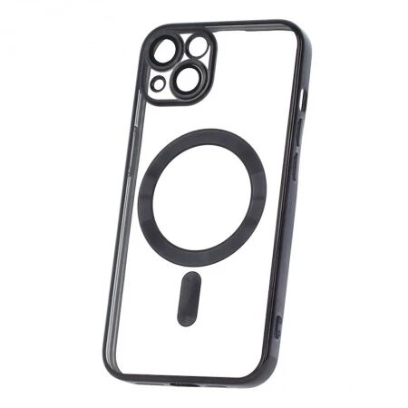 Coque CHROME EDGE MAG iPhone 16e Noir