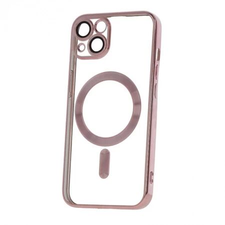 Coque CHROME EDGE MAG Samsung Galaxy A17 5G (A176) - A17 4G (A175) Rose-Or