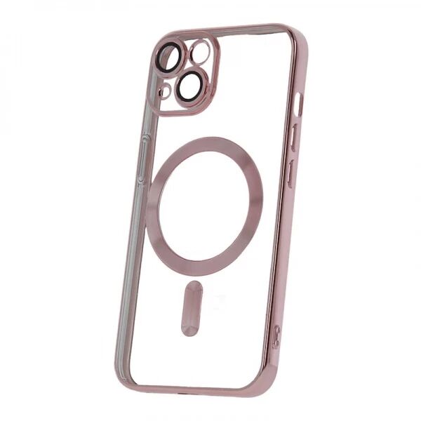 Coque CHROME EDGE MAG Samsung Galaxy S25 (S931) or rose