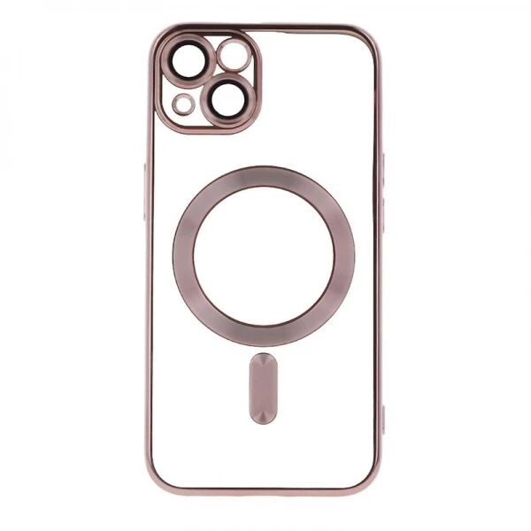 Coque CHROME EDGE MAG Samsung Galaxy S25 Ultra (S938) rose-or