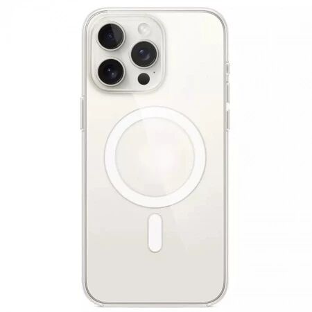 Coque CLEAR MAG iPhone 15 Pro transparent