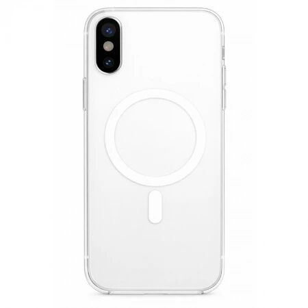 Coque CLEAR MAG iPhone XS MAX transparent