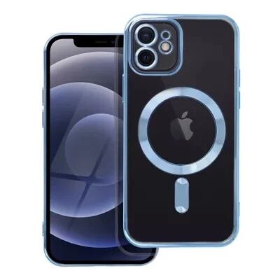 Coque CRYSTAL EDGE MAG iPhone 12 - iPhone 12 Pro Bleu