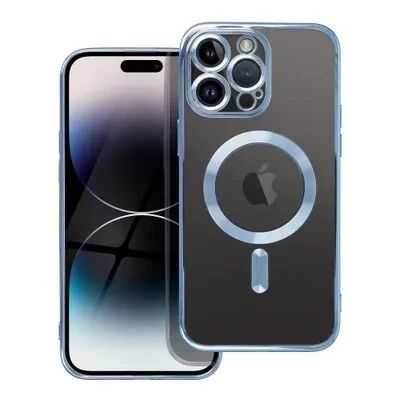 Coque CRYSTAL EDGE MAG iPhone 13 Pro Bleu