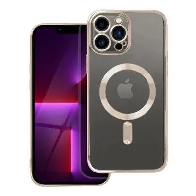 Coque CRYSTAL EDGE MAG iPhone 13 Pro Max Or