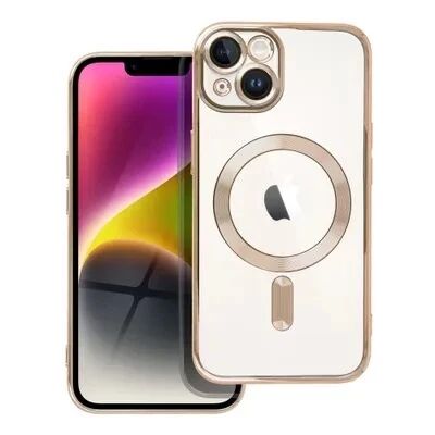 Coque CRYSTAL EDGE MAG iPhone 14 Or