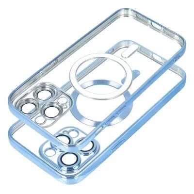 Coque CRYSTAL EDGE MAG iPhone 14 Plus Bleu