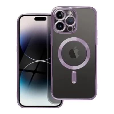 Coque CRYSTAL EDGE MAG iPhone 14 Pro Max Violet