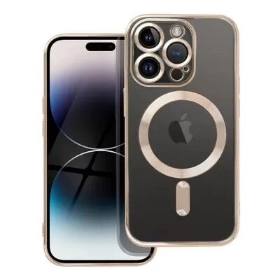 Coque CRYSTAL EDGE MAG iPhone 14 Pro Or