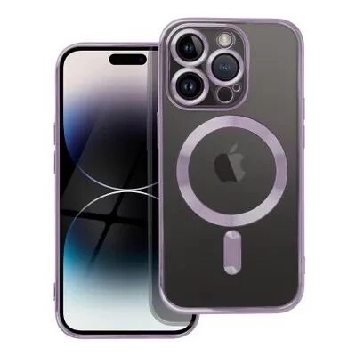 Coque CRYSTAL EDGE MAG iPhone 14 Pro Violet