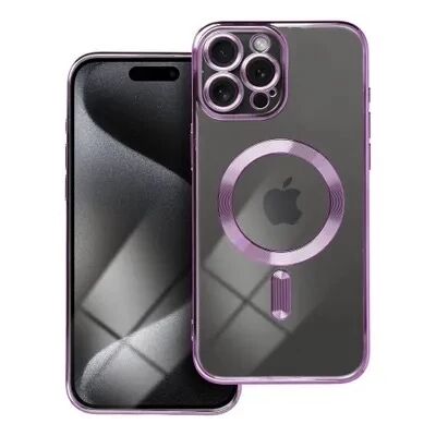 Coque CRYSTAL EDGE MAG iPhone 15 Pro Max Violet