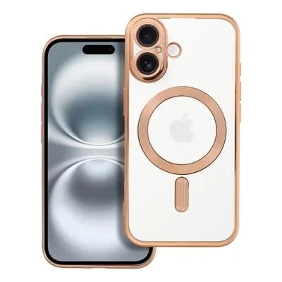 Coque CRYSTAL EDGE MAG iPhone 16 Or