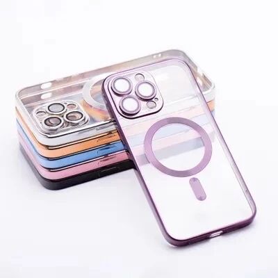 Coque CRYSTAL EDGE MAG iPhone 16 Plus Violet