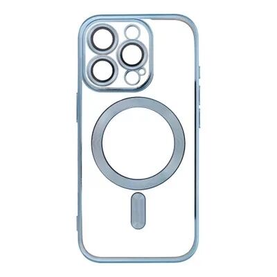 Coque CRYSTAL EDGE MAG iPhone 16 Pro Max Bleu