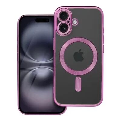 Coque CRYSTAL EDGE MAG iPhone 16 Rose