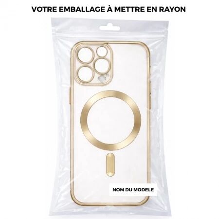 Coque CRYSTAL EDGE MAG iPhone 17 Air Or