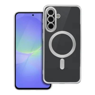 Coque CRYSTAL EDGE MAG Samsung Galaxy A36 5G (A366) Argent