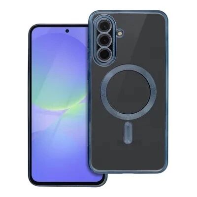 Coque CRYSTAL EDGE MAG Samsung Galaxy A36 5G (A366) Bleu