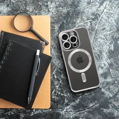 Coque CRYSTAL EDGE MAG Samsung Galaxy A37 5G (A376) Argent