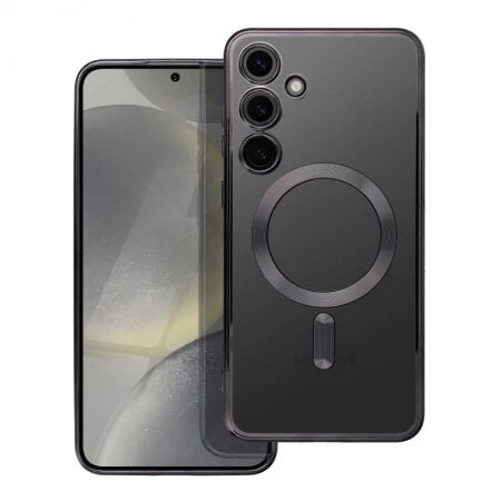 Coque CRYSTAL EDGE MAG Samsung Galaxy S24 5G (S921) noir